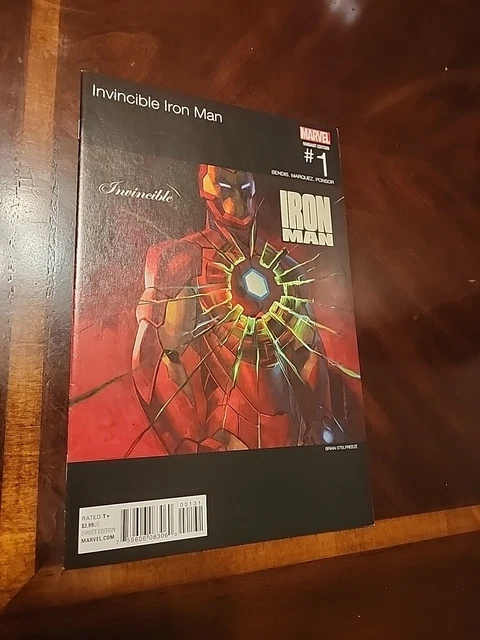 Invincible Iron Man #1 Hip Hop Stelfreeze Variant 50 Cent Get Rich Marvel 2014