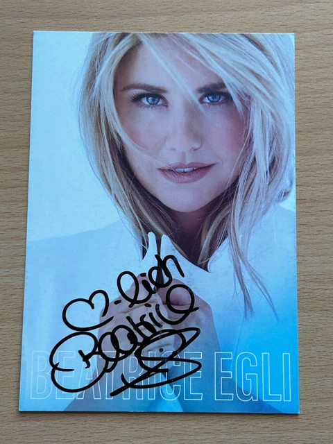 BEATRICE EGLI TV Schlager Musique Photo 20 X 30 CM Sans Autographe (Be-7 EUR 10,48 - FR