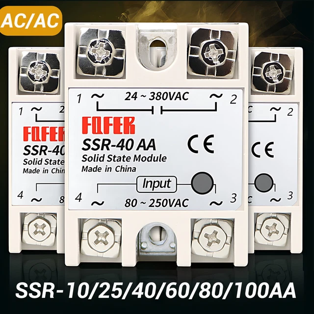 LA single-phase solid state relay AC SSR-40A small current type voltage