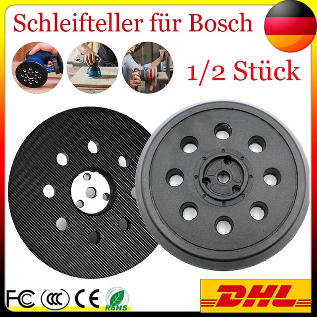 Bosch Schleifteller Mit Klett – Ø 125 Mm, Für Exzenterschleifer GEX 125-1A