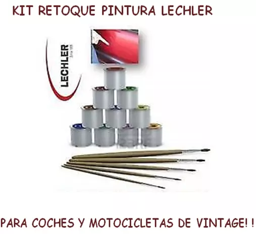 Kit de retoque COCHE 50 GR Pintura Lechler Código SEAT S7Y GRIS LUNA