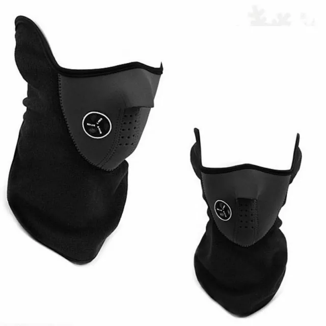 Half Face Mask Motorcycle Snowboard Balaclava Ski Bike Cycling Neck Warmer Cover 2