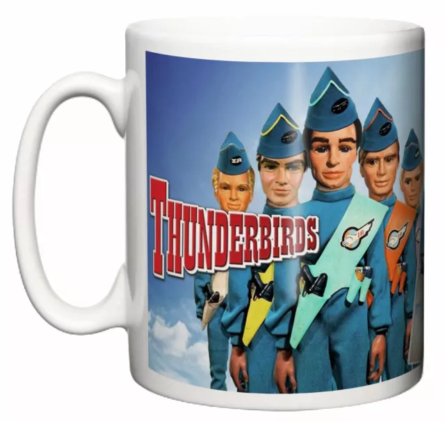 Thunderbirds Classic Childrens British Puppet TV Show Coffee Tea Mug Gift