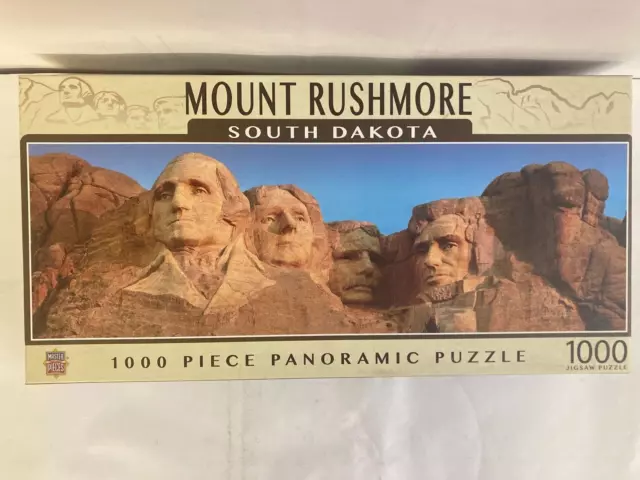 MasterPieces 1000 Piece Jigsaw Puzzle - MOUNT RUSHMORE SOUTH DAKOTA