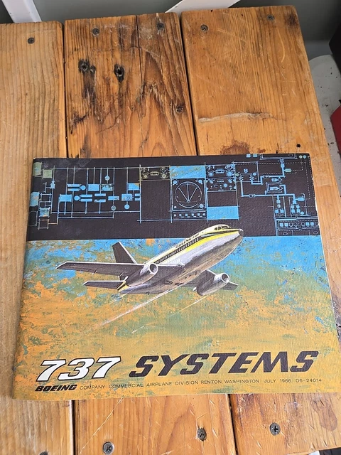 BOEING 737 SYSTEMS Brochure 1966 £31.58 - PicClick UK