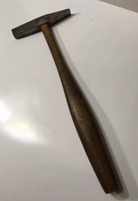 Vintage Antique Small Maydole 4" W Head Cross Peen Hammer Tool # 1