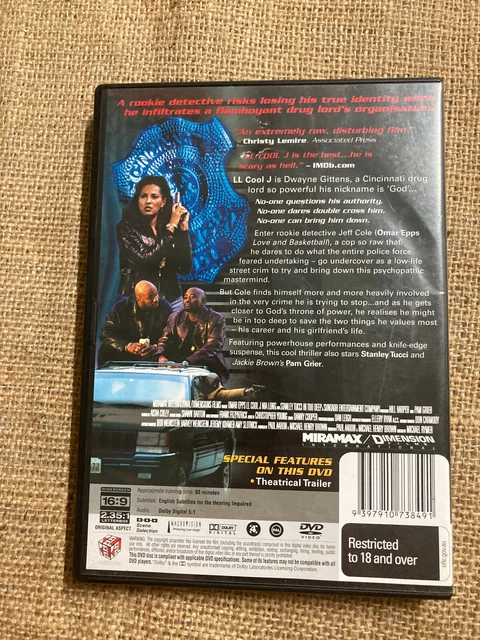 Dvd Film Movie In Too Deep Police Drama Action B-Movie 2