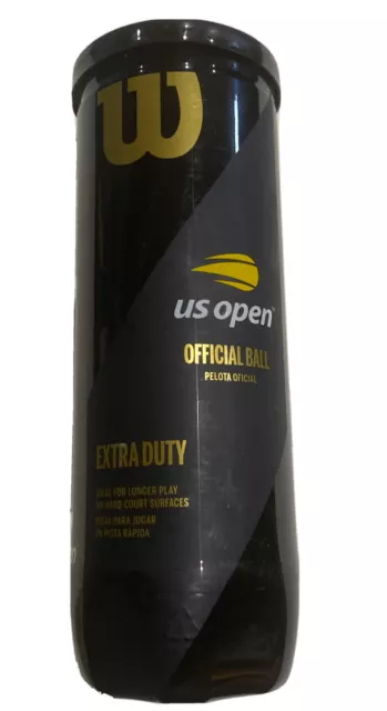 Wilson - WRT106200 - US Open Extra Duty Tennis Ball - 1-Can/3 Balls