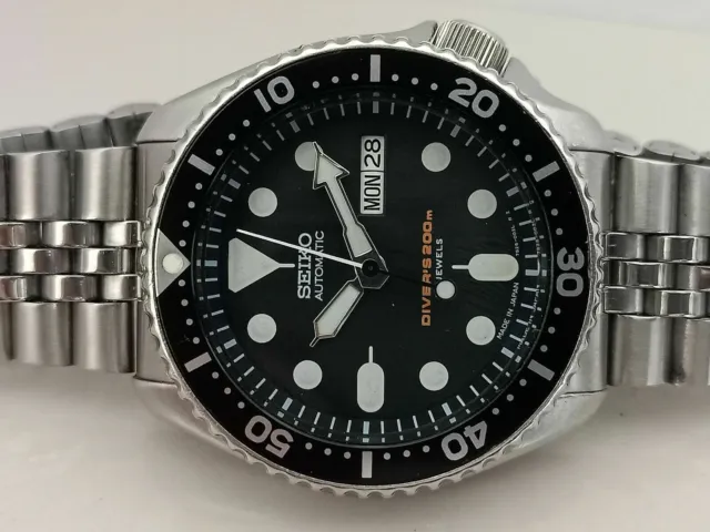 PRE-OWNED SEIKO SCUBA Diver 7S26-0020 Skx007J2 Automatic Men's Watch 271875  EUR 268,32 - PicClick FR