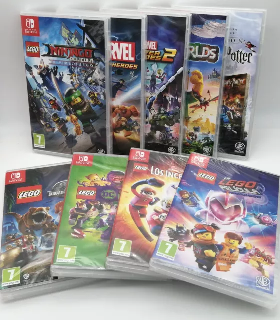 LEGO Spiele Auswahl (Nintendo Switch) - EU-Version, auf deutsch spielbar