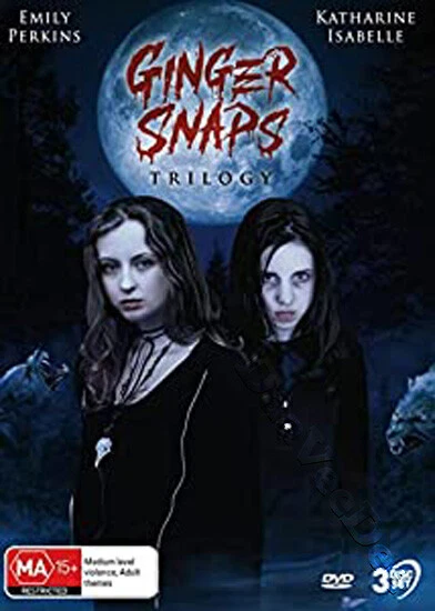Ginger Snaps Trilogy NEW PAL/NTSC Cult 3-DVD Set John Fawcett Emily Perkins