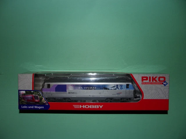 PIKO locomotive diesel BB67400 livrée "EN VOYAGE" 95159 NEUF