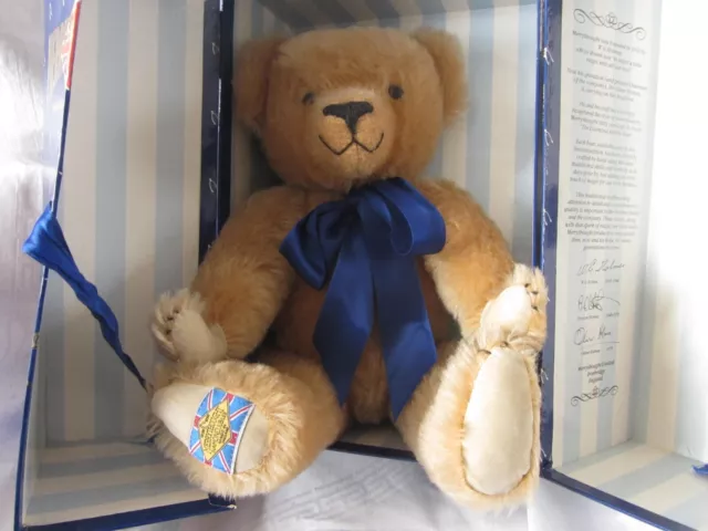 Large Bulky Merrythought Diamond Jubilee Jointed Teddy Bear No. 1915/2500 Only