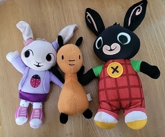 TALKING BING PLUS COCO and FLOP soft Toys CBeebies £16.15 - PicClick UK
