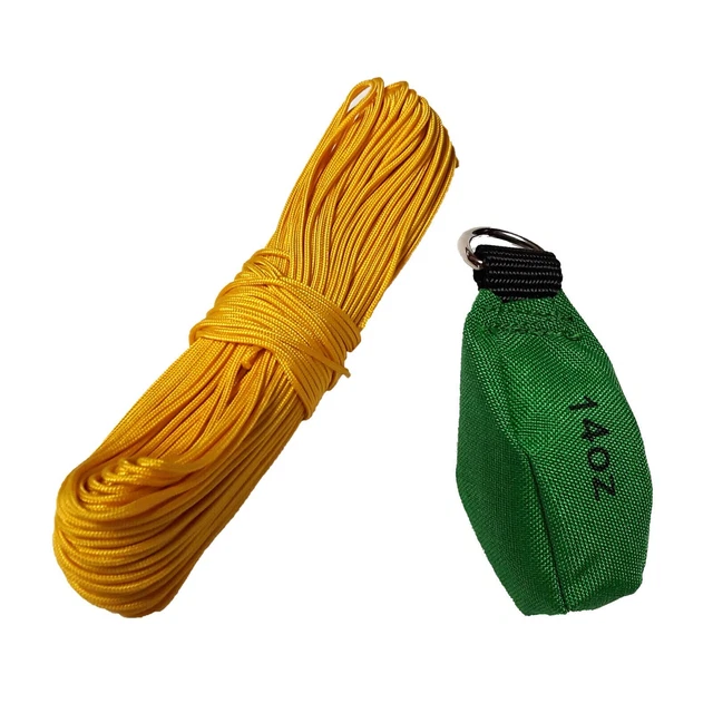 Brand New Arborist Lineman 2Mm X 150Ft Throw Line & 14Oz Cordova Throw Weight