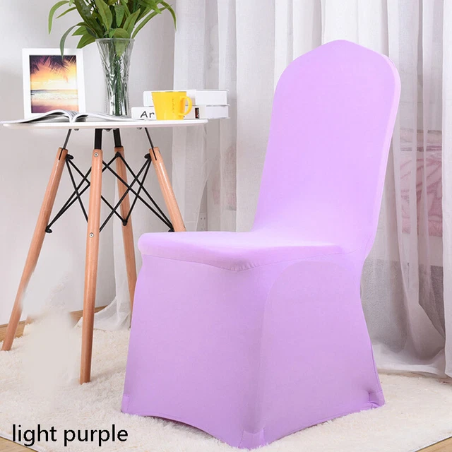 1Pcs Wedding Chair Cover polyester Stretch Slipcover Party Universal Chair Co ba