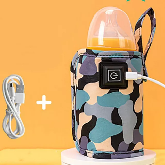 Universal USB Milk Water Warmer Travel Stroller Insulated Bag Portable Baby5169