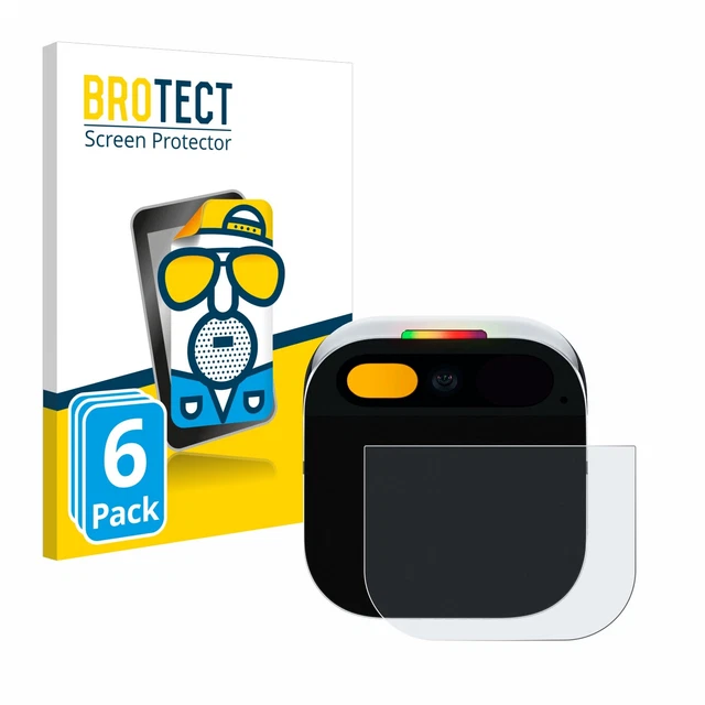 6x Antiriflesso Pellicola Protettiva Opaca per Humane Ai Pin (Touch Trackpad)