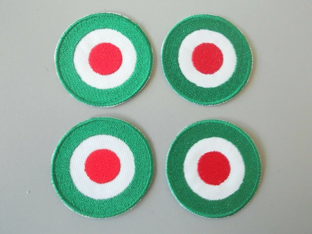 Patch] COCCARDA COPPA ITALIA - AERONAUTICA Cm 4,5 Toppa REPLICA Ricamo -200