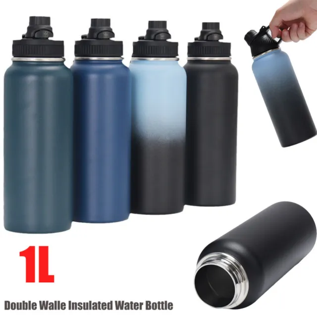 Double Walled Vacuum Insulated Water Bottle Stainless Steel Water Drink Bottle