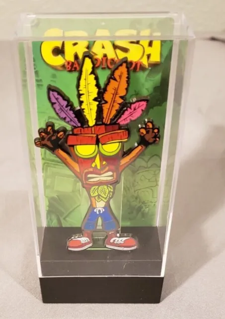 Crash Bandicoot Aku Aku #115  Enamel Fig Pins 2018 Open Box