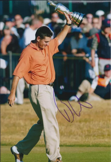 Ben CURTIS SIGNED Autograph 12x8 Photo AFTAL COA Open CHAMPION Golf Winner