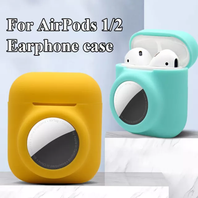 Pour Apple Airtag & Airpods Pro 1/2Nd Gen Anti-Lost 2 In 1 Silicone Cover # 2