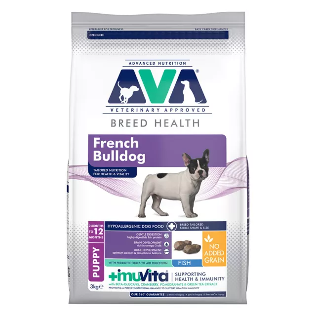 AVA DRY DOG Food Fish 1.5kg. X2 BAGS. 3kg 21.00 PicClick UK