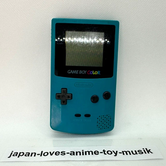 Nintendo Gameboy Color CGB-001 Console Blue GBC from Japan
