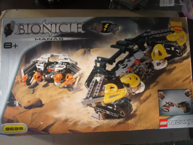 Lego Bionicle Manas 8539 with box