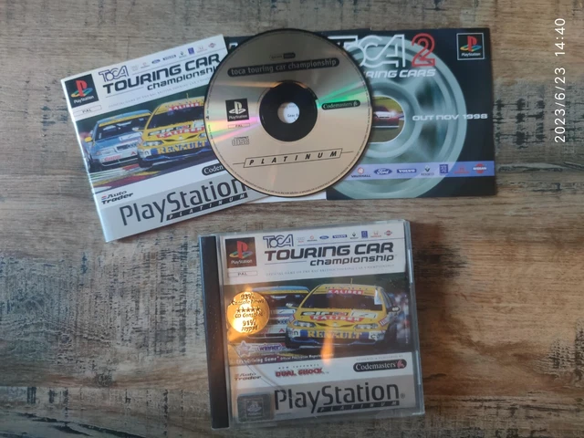 Jeu PS1 TOCA 2: Touring Cars - Complet Avec Boîte Et Notice - Très Bon état