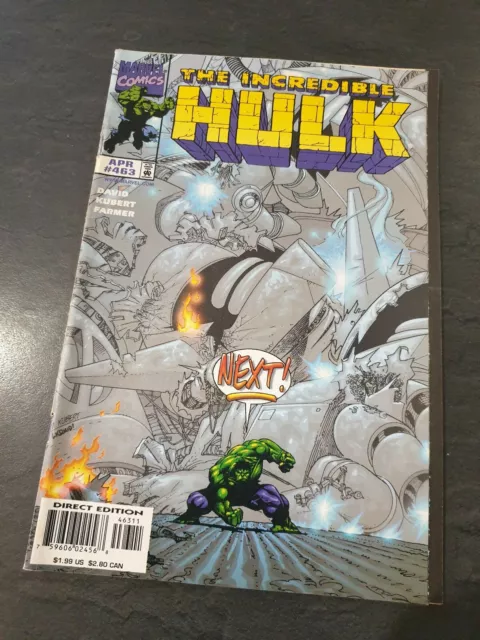 INCREDIBLE HULK #463 VOL1 MARVEL COMICS APRIL 1998 VG  Fast Post