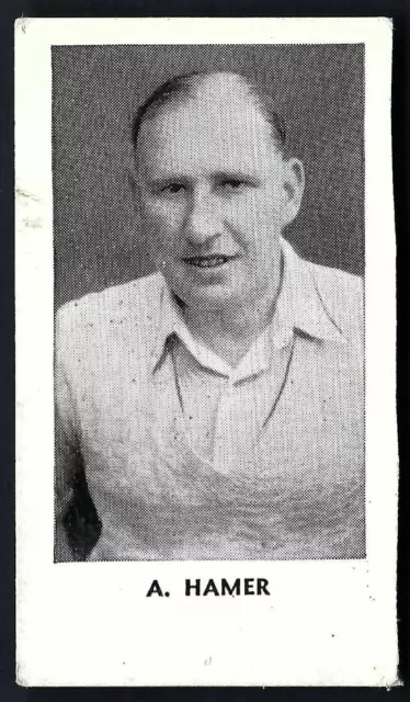 Thomson - The World's Best Cricketers (Mauve, 1965) - #15 A Hamer, Derbyshire
