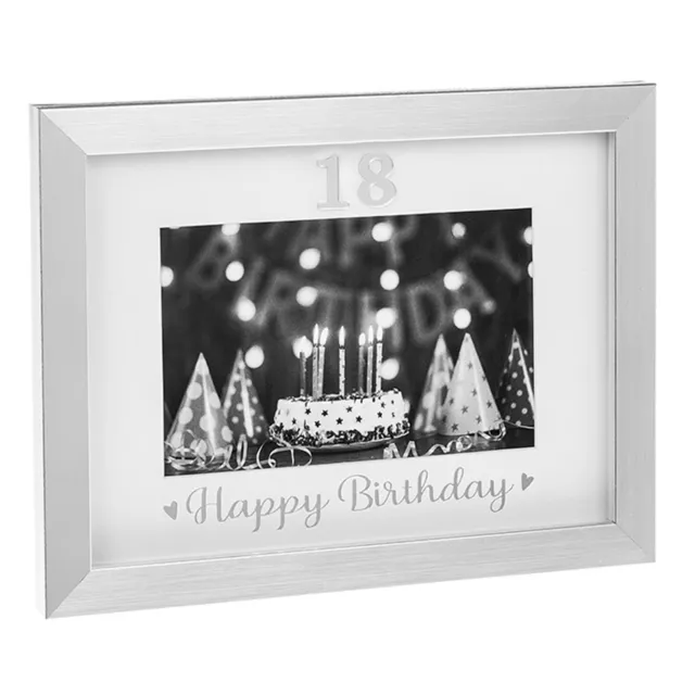 Shudehill Silver Event Frame 18th Birthday 6 x 4 Photo Picture Gift New