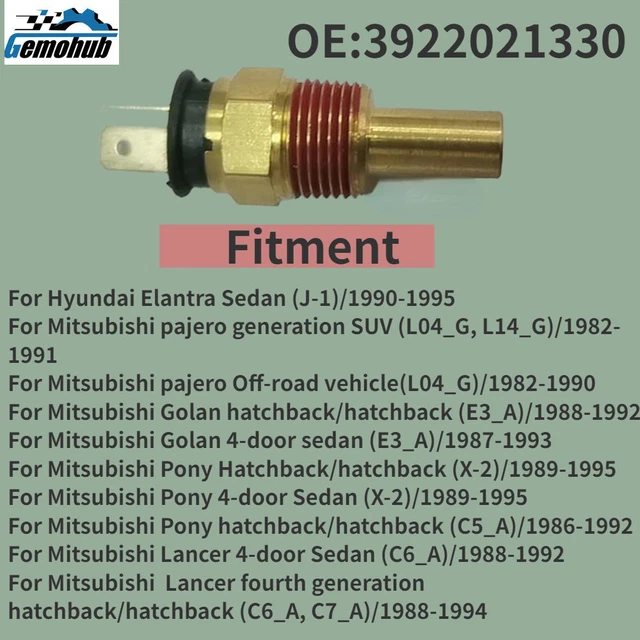 COOLANT TEMPERATURE SENSOR for Hyundai Elantra Mitsubishi pajero LANCER