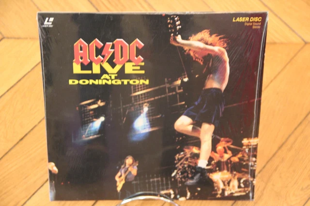 AC/DC: LIVE AT Donington 1991 Laserdisc LD UK Live Concert EUR 64,99 ...