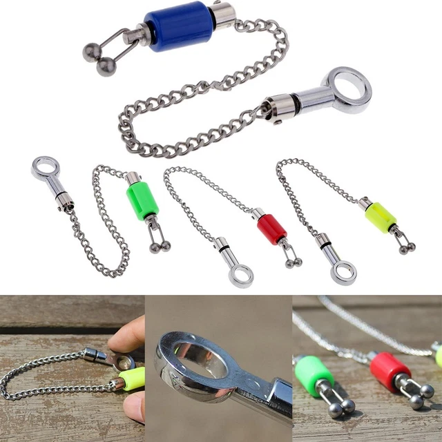 Indicatori Di Abboccata Per Pesca Alla Carpa - Set Da 3 Swinger, Visibili Di Notte, Colorati - Foto 11