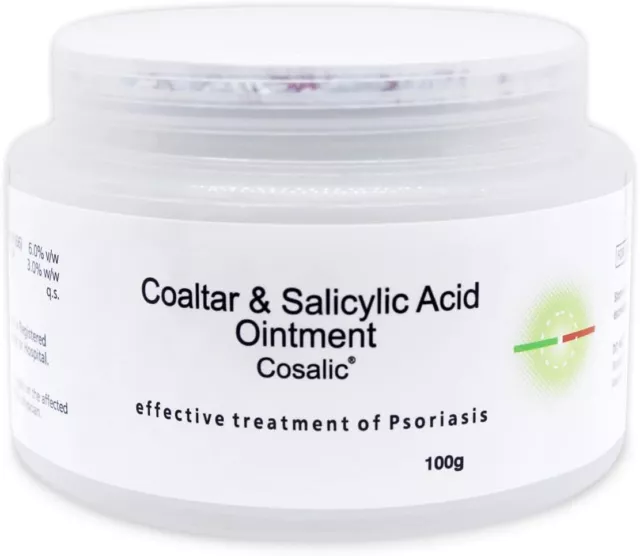 Cosalic Coal Tar Salicylic Acid Ointment 100g/3.52oz].