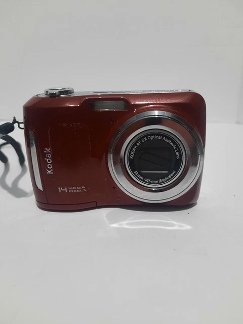 Kodak Easyshare C195 14 MP Digital Camera Purple TESTED AND WORKING (Read Desc.)