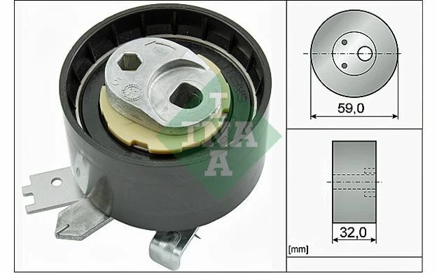 INA Galet tendeur 531 0906 10 - Pièces Auto Mister Auto