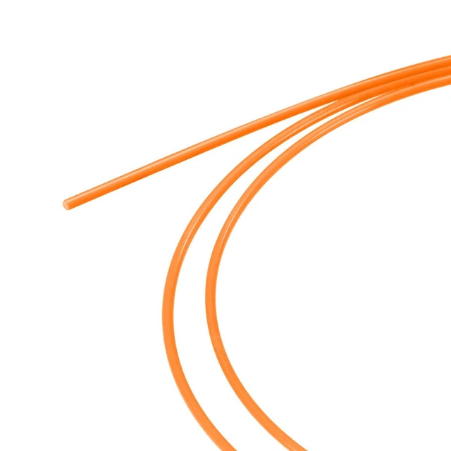 Fiber Optic Rods PMMA 1mmx30cm for Front Sight Filament Orange Pack of 2