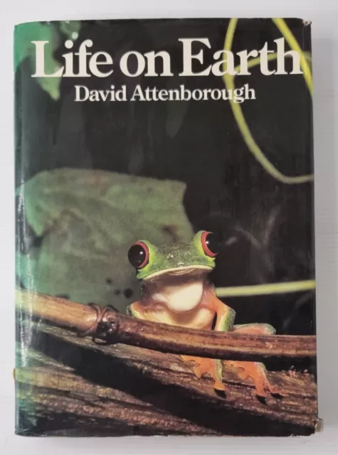 Life On Earth Hardback Book By David Attenborough 1979 Reprinted March '79 ex li