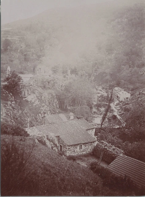 Tirage Vintage Citrate De Savoie (France) Circa 1900 - Vue D'un Arc - Format 8x11 Cm
