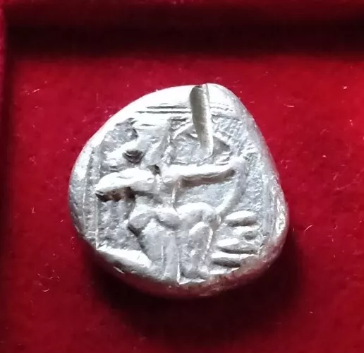 CILICIA, Tarsos. Circa 410 BC. AR Stater Horseman riding Syennesis Archer