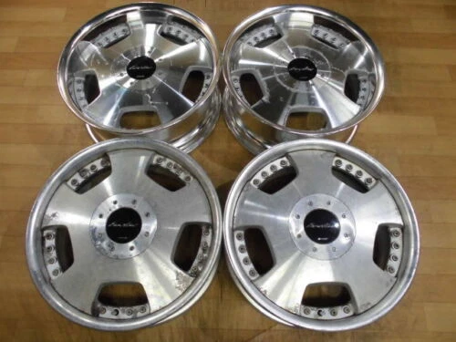 日本製。WORK ユーロライン 18インチ×7.5J +42 PCD114.3 JDM WORK