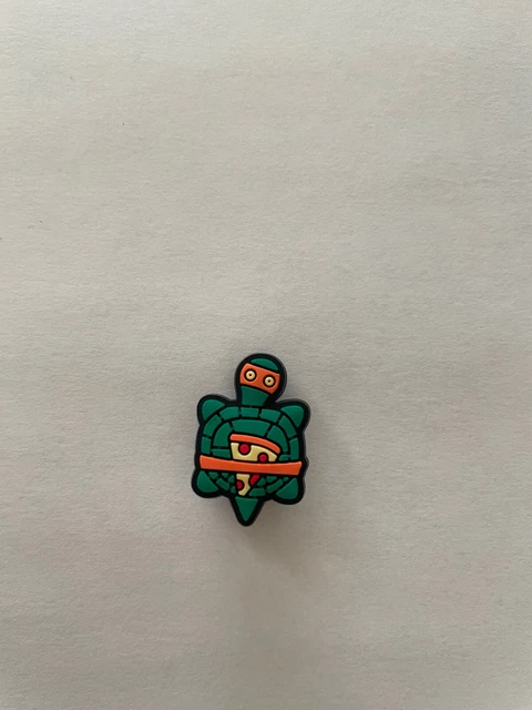 Crocs Shoe Charm Jibbitz - Ninja Turtle Pizza Cartoon