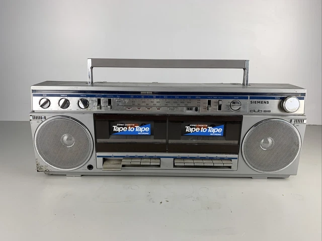 BOOMBOX GHETTOBLASTER MADONNA Radio Cassette Stéréo Dynasty ES555