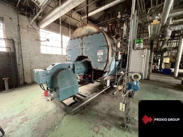 700 HP Burnham Boiler, Model 3P700-50-LB, 150#