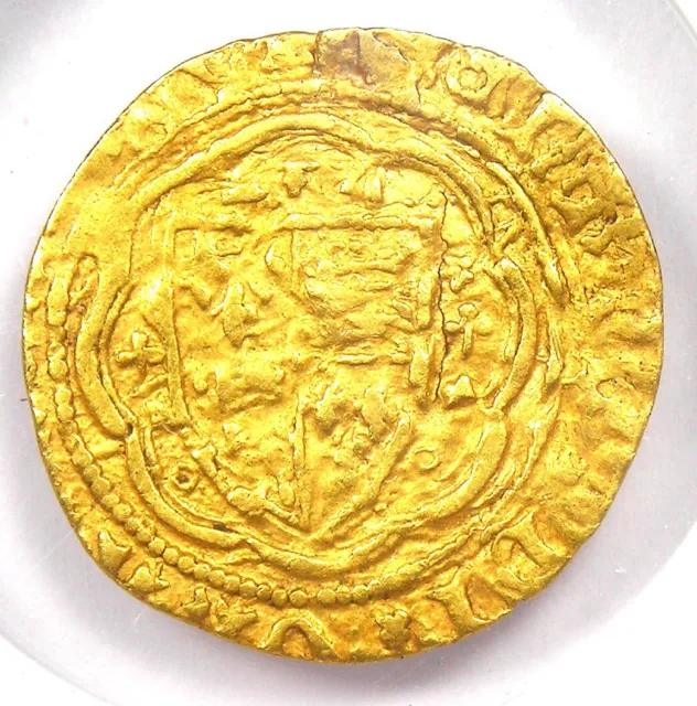 1399-1413 Britain England Gold Henry IV 1/4 Noble Gold Coin 1/4N - NGC Certified