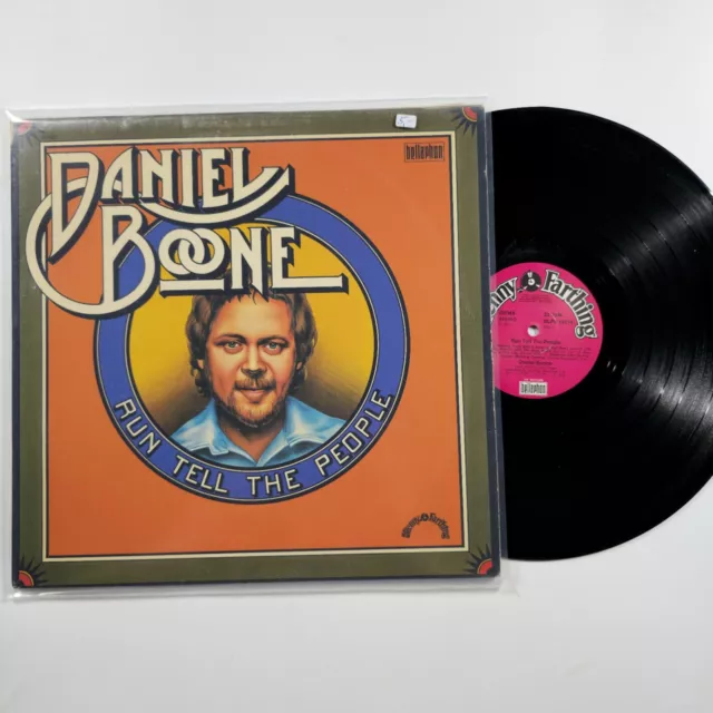 Daniel Boone - Run Tell The People - VINYL LP 12" GEREINIGT